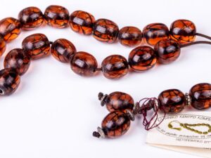 Χειροποίητο κομπολόι με χάντρες λιβάνι3